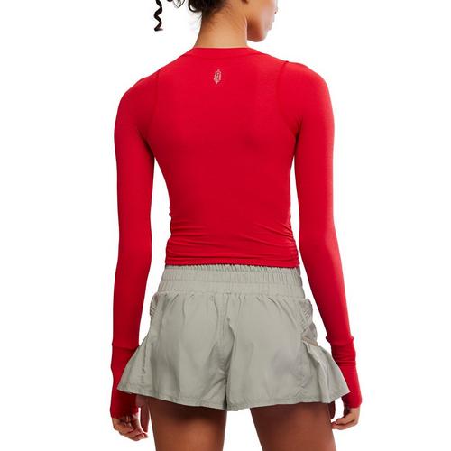 Women's FP Movement Tempo Ruched Long Sleeve Shirt - Primary Image