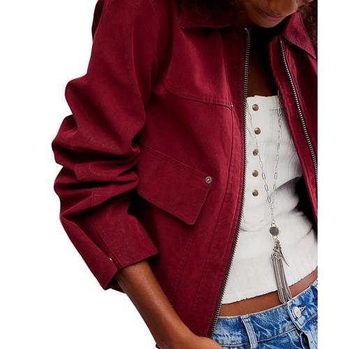 Women's Free People We The Free Blair Vegan Suede Jacket - Primary Image