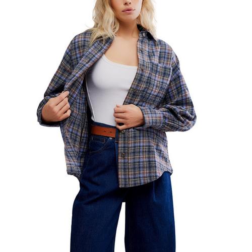 Women's Free People We The Free Ashley Long Sleeve Flannel - Primary Image