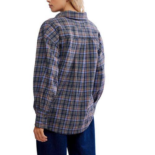 Women's Free People We The Free Ashley Long Sleeve Flannel - Primary Image