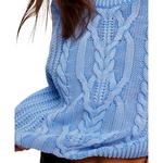 Women's Free People Frankie Cable Pullover Sweater - Thumbnail 4 of 5