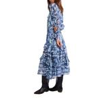 Women's Free People Garden Wonders Long Sleeve Maxi Shift Dress - Thumbnail 2 of 4