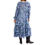 Women's Free People Garden Wonders Long Sleeve Maxi Shift Dress - Thumbnail 3 of 4