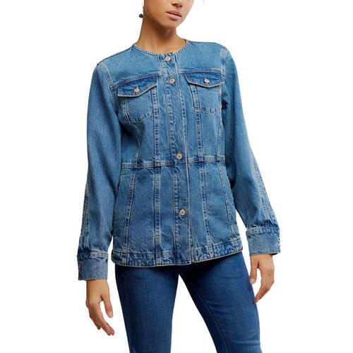 Women's Free People We The Free Lula Denim Jacket - Primary Image