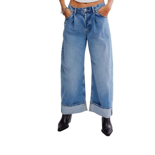 Women's Free People We The Free Alia Wide Leg Jeans - Primary Image