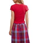 Women's Free People Wait A Minute T-Shirt - Thumbnail 3 of 4