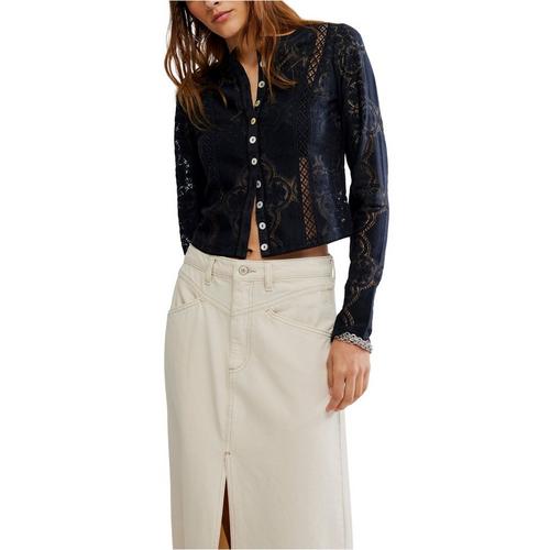 Women's Free People Jae Knit Long Sleeve Shirt - Primary Image