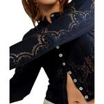 Women's Free People Jae Knit Long Sleeve Shirt - Thumbnail 4 of 5