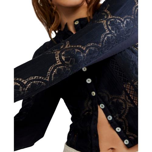 Women's Free People Jae Knit Long Sleeve Shirt - Primary Image