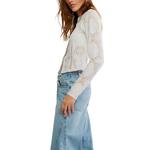 Women's Free People Jae Knit Long Sleeve Button Up Shirt - Thumbnail 2 of 5