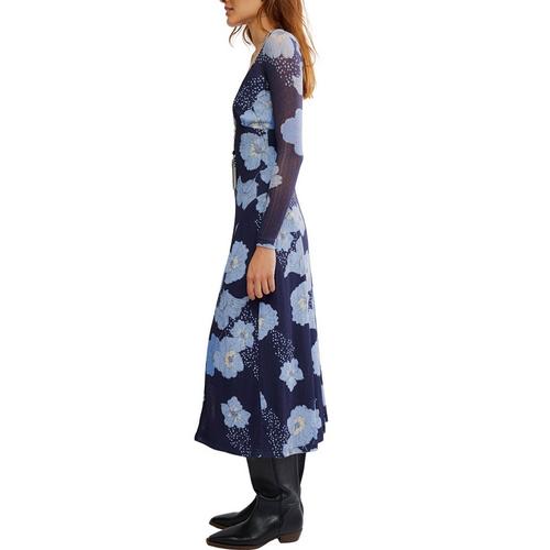 Women's Free People Calla Long Sleeve Midi Dress - Primary Image