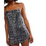 Women's Free People Midnight Kiss Slip Square Neck Dress - Thumbnail 5 of 5