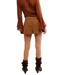 Women's Free People We The Free Paradise Found Suede Skort - Thumbnail 4 of 5