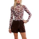 Women's Free People Lyric Long Sleeve Mock Neck Shirt - Thumbnail 1 of 5