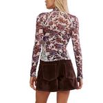 Women's Free People Lyric Long Sleeve Mock Neck Shirt - Thumbnail 3 of 5