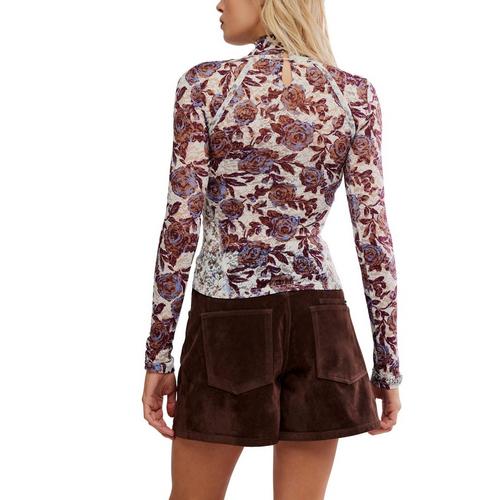 Women's Free People Lyric Long Sleeve Mock Neck Shirt - Primary Image