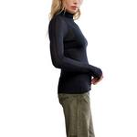 Women's Free People Close to Home Layering Long Sleeve Mock Neck Shirt - Thumbnail 2 of 4