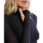 Women's Free People Close to Home Layering Long Sleeve Mock Neck Shirt - Thumbnail 4 of 4