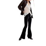 Women's Free People Penny Pull-On Velvet Flared Pants - Thumbnail 1 of 5