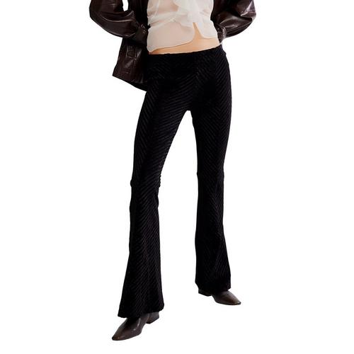 Women's Free People Penny Pull-On Velvet Flared Pants - Primary Image