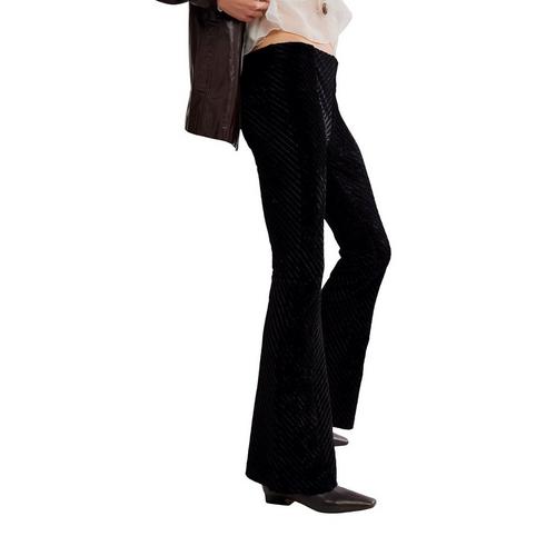 Women's Free People Penny Pull-On Velvet Flared Pants - Primary Image