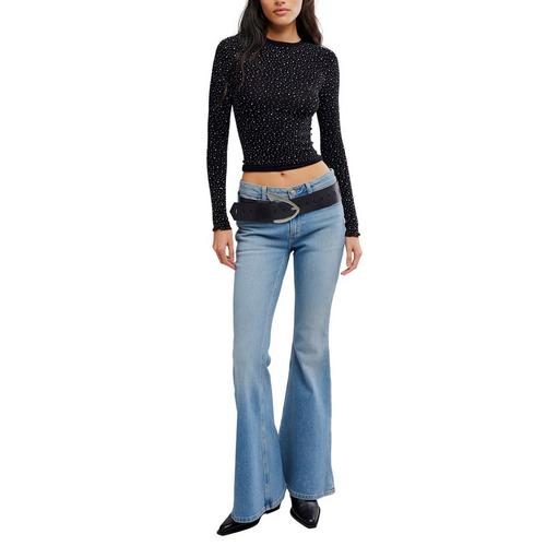 Women's Free People Night Sky Long Sleeve Shirt - Primary Image