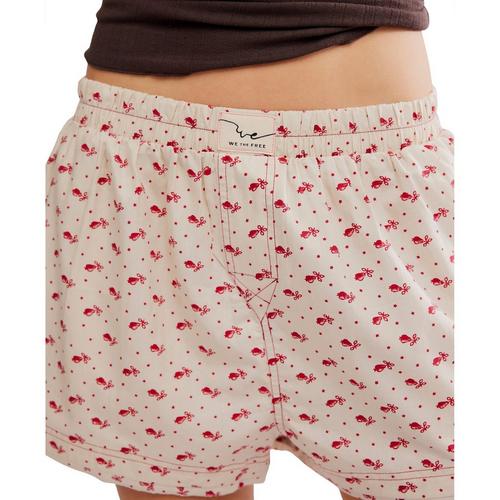 Women's Free People We The Free Day To Day Pajama Shorts - Primary Image