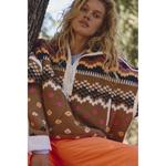 Women's FP Movement Mountain High Printed 1/2 Zip Fleece Pullover - Thumbnail 2 of 4