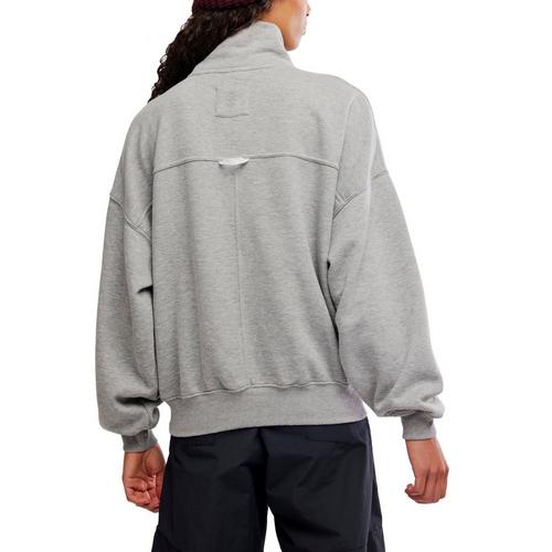 Women's FP Movement On Your Mark Logo Mock Neck Sweatshirt - Primary Image