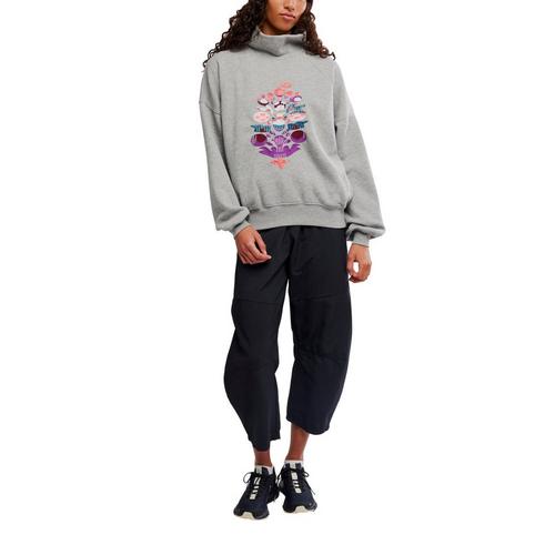 Women's FP Movement On Your Mark Logo Mock Neck Sweatshirt - Primary Image