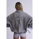 Women's FP Movement On Your Mark Logo Mock Neck Sweatshirt - Thumbnail 8 of 11