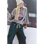 Women's FP Movement On Your Mark Logo Mock Neck Sweatshirt - Thumbnail 11 of 11