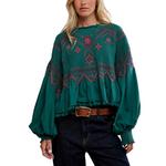 Women's Free People Holly Knit Long Sleeve Shirt - Thumbnail 1 of 5