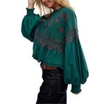 Women's Free People Holly Knit Long Sleeve Shirt - Thumbnail 2 of 5