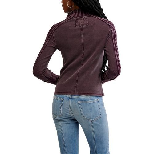 Women's Free People We The Free Breezy Swit Mock Neck Pullover Sweater - Primary Image