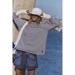 Women's FP Movement Restoration Yarn Dye Stripe Long Sleeve Mock Neck Shirt - Thumbnail 3 of 4