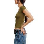 Women's Free People Clean Lines Sunfade Square Neck Shirt - Thumbnail 2 of 5