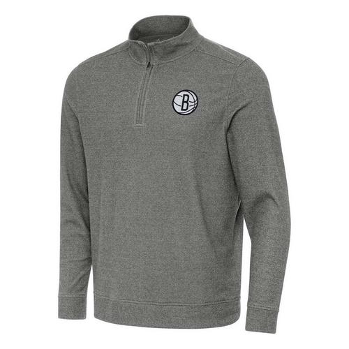 Antigua Brooklyn Nets Subtle 1/4 Zip - Primary Image