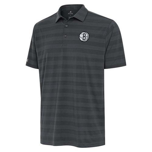 Antigua Brooklyn Nets Tunnel Polo - Primary Image