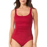 Women's Gabar Wave Scoop Neck One Piece Swimsuit - Thumbnail 1 of 2