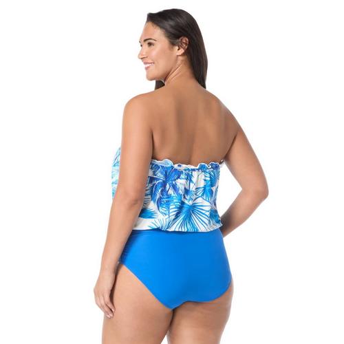 Women's Coco Reef Infinity Bra Sized Bandeau Underwire Swim Tankini - Primary Image