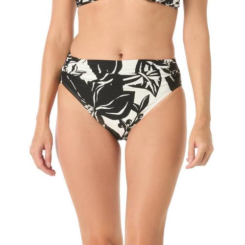 Women's Carmen Marc Valvo Ruched Swim Bottoms - Primary Image