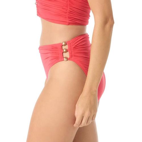 Women's Carmen Marc Valvo Beaded Swim Bottoms - Primary Image
