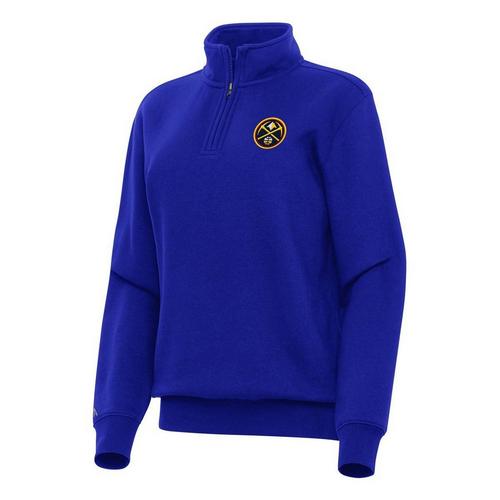 Antigua Women's Denver Nuggets Victory 1/4 Zip - Primary Image