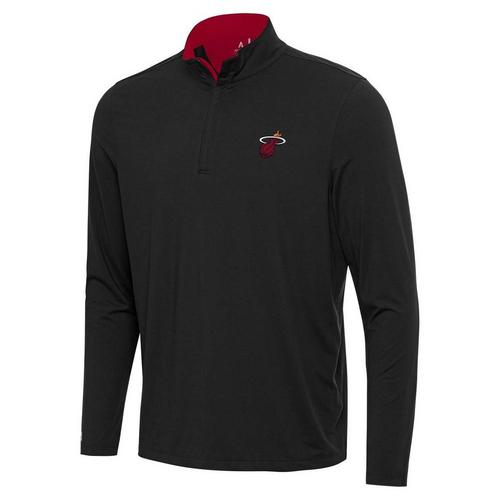 Antigua Miami Heat Content 1/4 Zip - Primary Image
