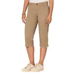 Women's Democracy “Ab”solution Fray Hem Skimmer Straight Capri Jeans - Thumbnail 2 of 4