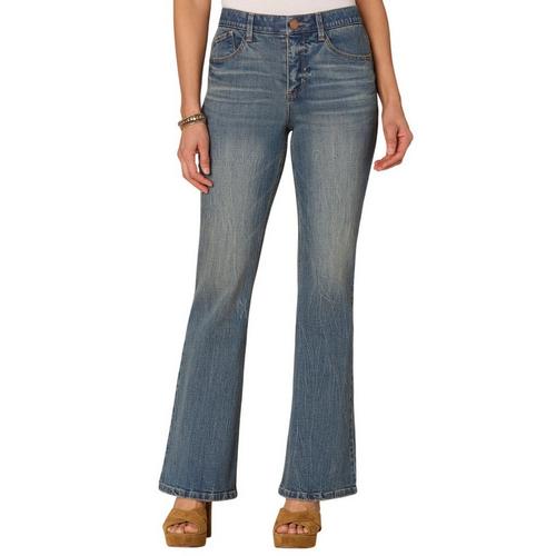 Women's Democracy "Ab"solution Out There Flare Jeans - Primary Image