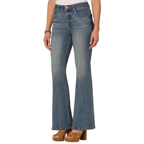 Women's Democracy "Ab"solution Out There Flare Jeans - Primary Image