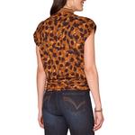 Women's Democracy Printed Knit Mock Neck Shirt - Thumbnail 3 of 4