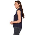 Women's Democracy Half Zip Sleeveless Sweater Vest - Thumbnail 2 of 3